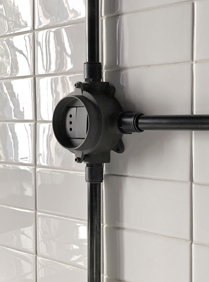 Scatola portafrutti da esterno IP55